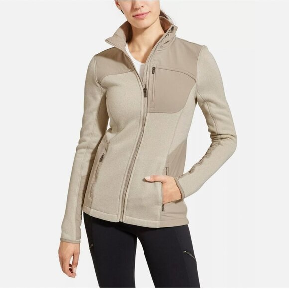 Athleta Truckee Jacket in Sandcastle Heather - Picture 1 of 6